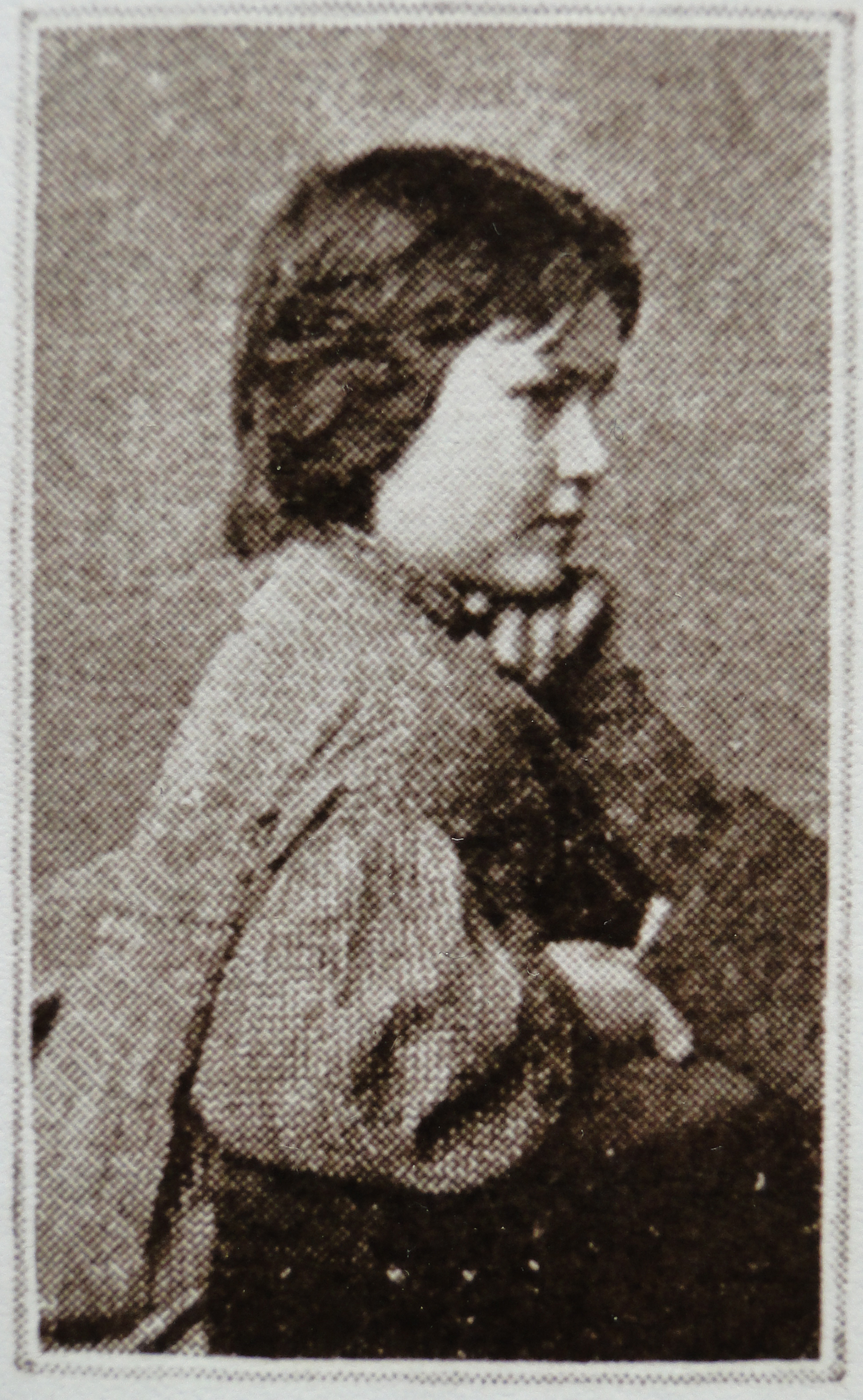 Lillian Norton at age eight.
